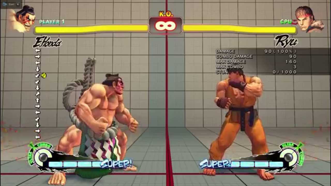 Ultra SF4 Honda tutorial