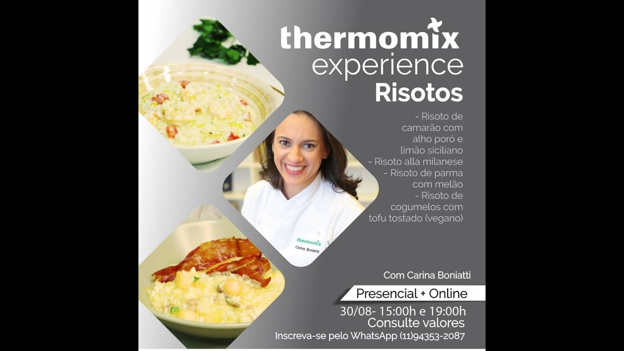 THERMOMIX EXPERIENCE ESPECIAL RISOTOS 30/08