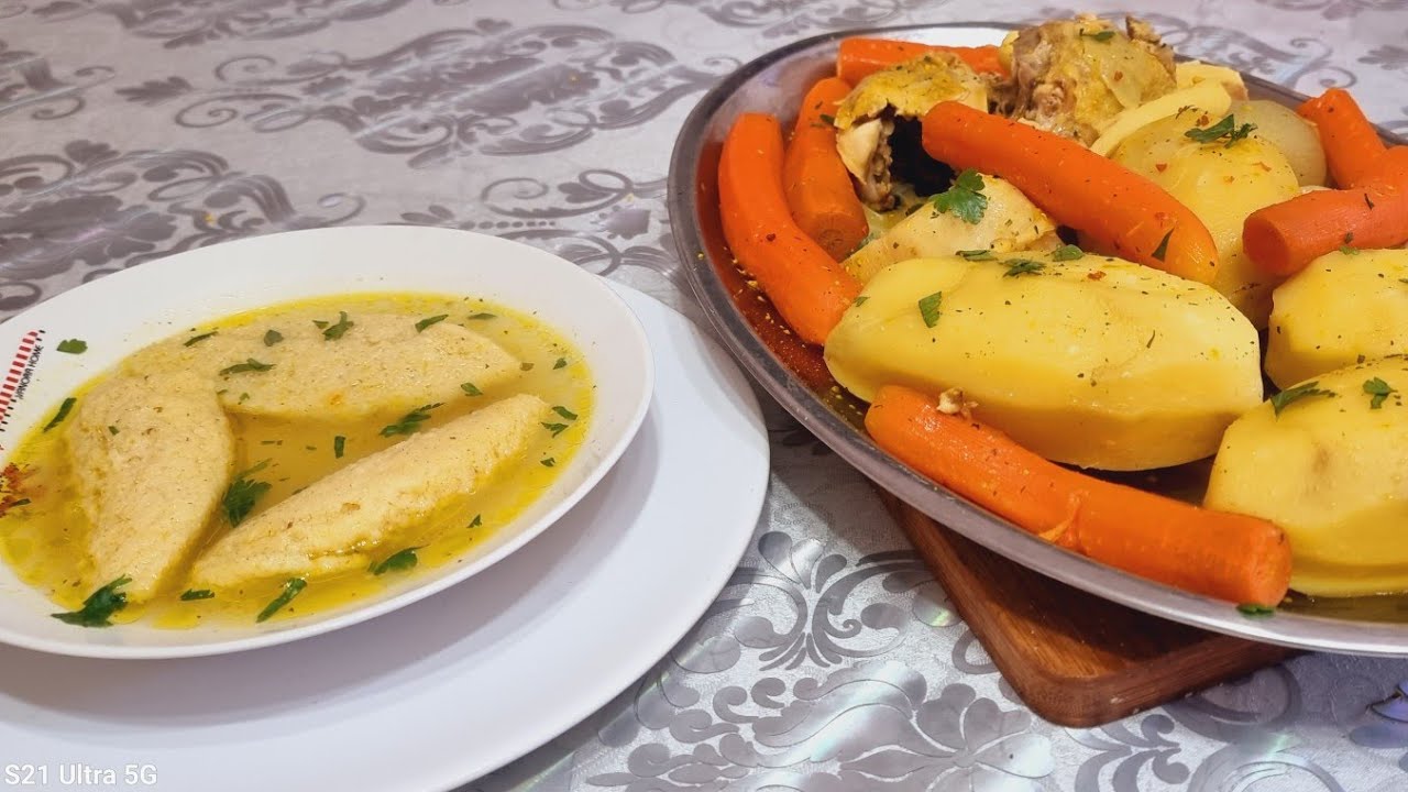 Supă de casă cu Pui si Găluste de Gris.❤️#viral #food #viral #viralvideo #videos #video #reels #fyp 