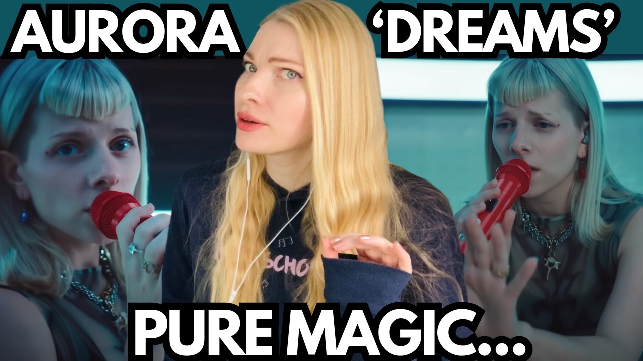 Vocal Coach/Musician Reacts: AURORA 'Dreams' (Live) | CURVED | Amazon MusicLive In Depth Analysis!
