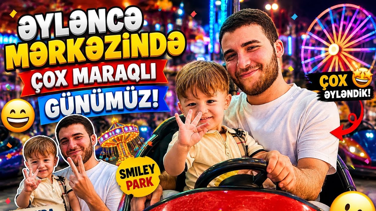 YENİ MARAQLI ƏYLƏNCƏ MƏRKƏZİ | ÇOX ƏYLƏNCƏLİ GÜN KEÇİRDİK🧸😍