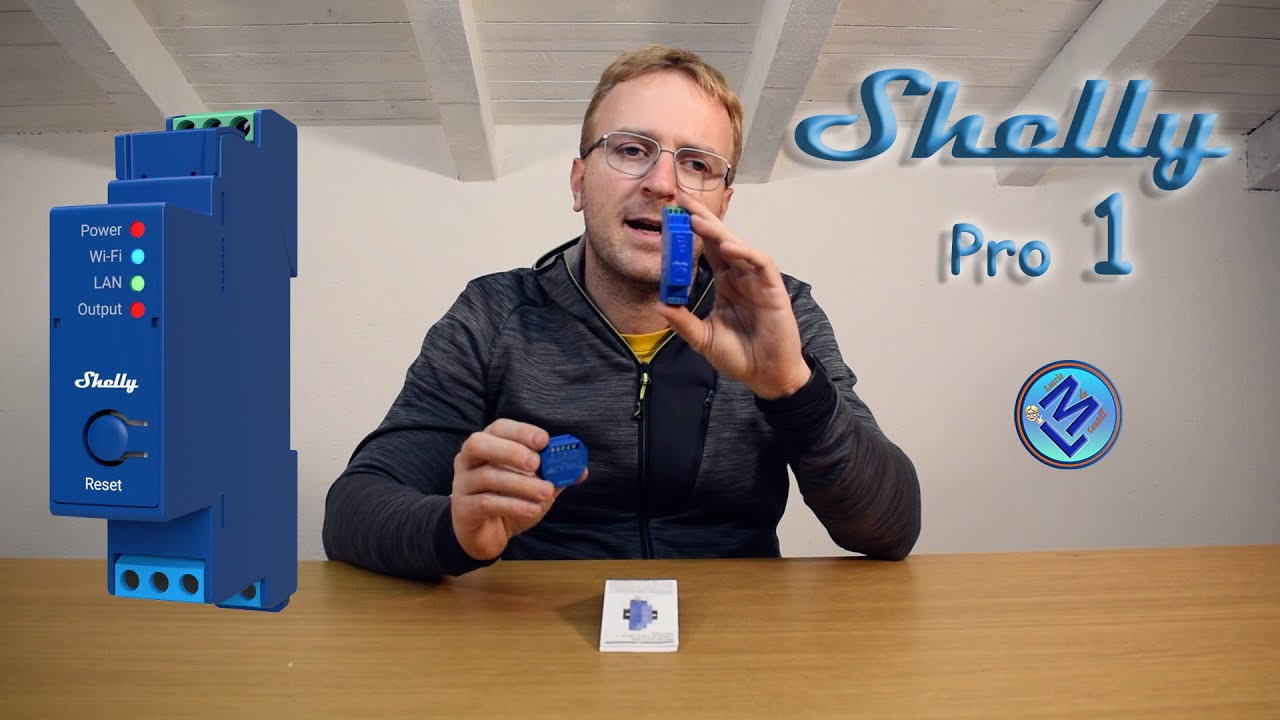Shelly Pro 1: collegamento e configurazione (domotica da centralino)