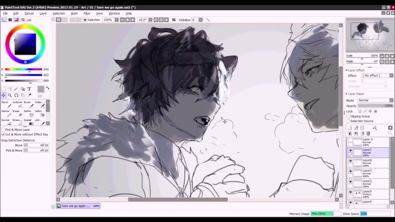 (SPEEDPAINT) Eclair Express - Winter