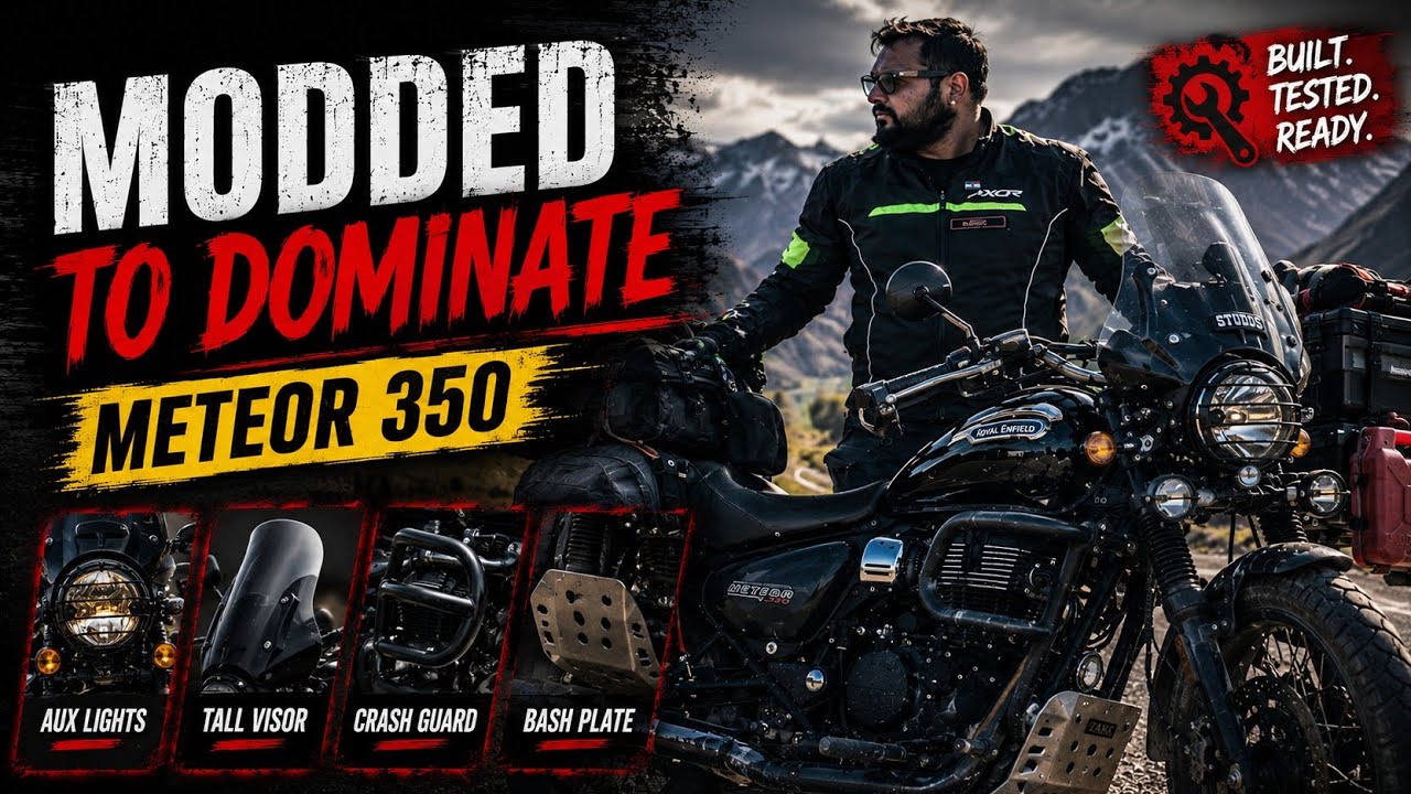 Royal Enfield Meteor 350 Modifications | Best Touring Setup & Costs