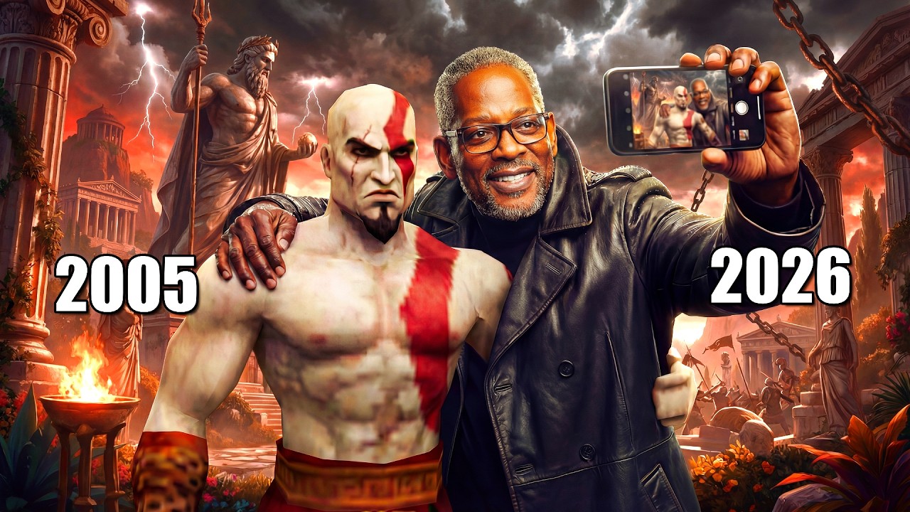 God of War (2005) Cast & Set ⚔️ Then vs Now (2026) 🏺 The Real God of War