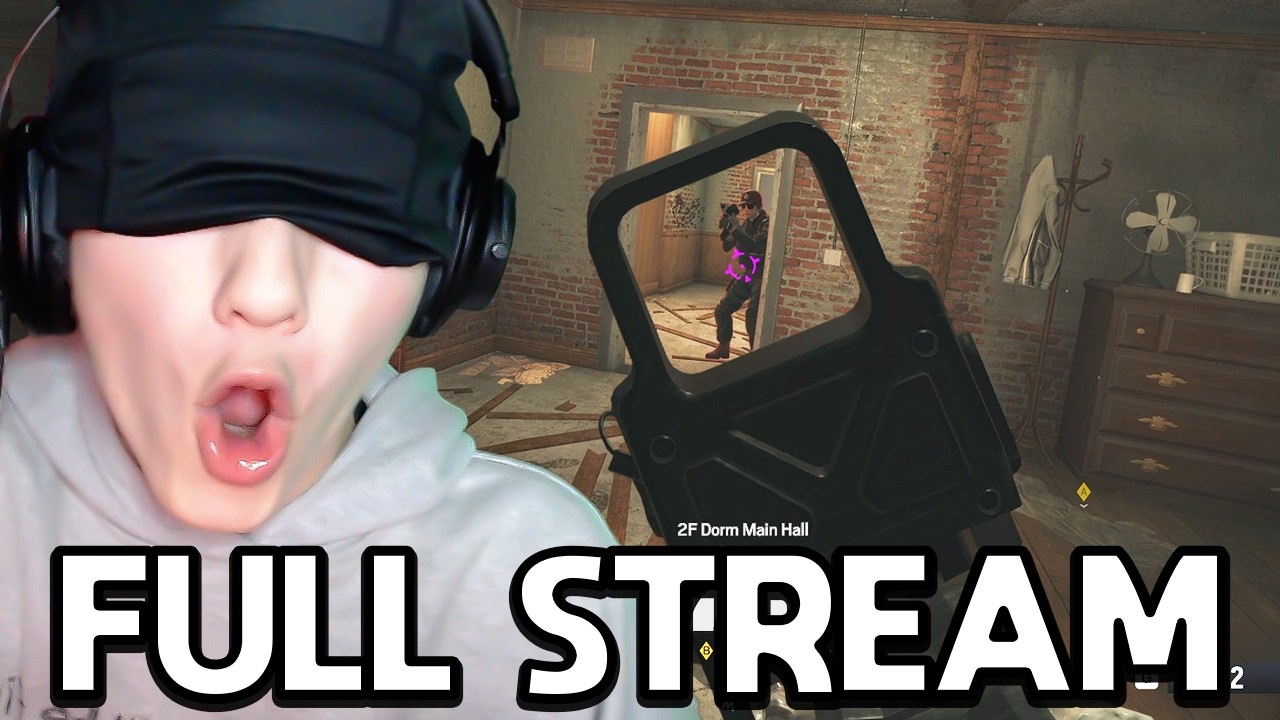 Landon's Blindfold R6 1v1 FULL Stream!