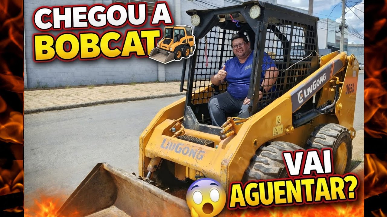 “BOBCAT NA OFICINA 🚨🚜 Arrumando o Motor”
