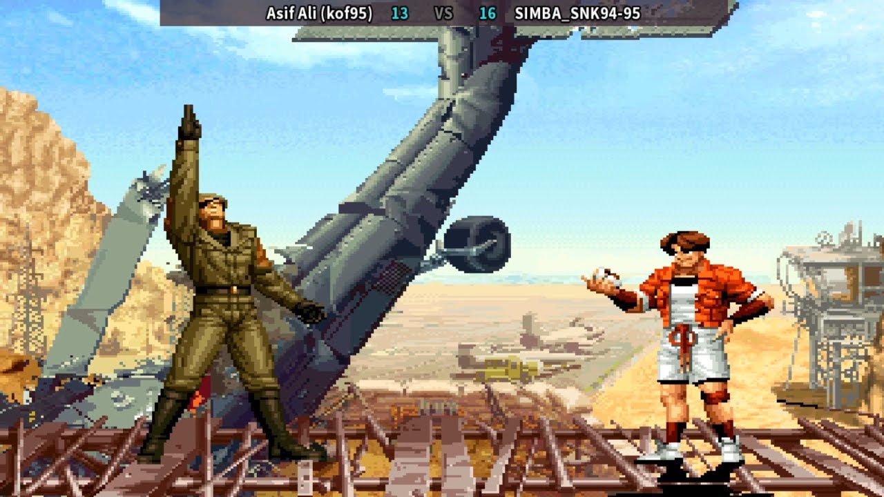 KOF95 킹 오브 파이터즈95 - Asif Ali (kof95) (pk) vs SIMBA_SNK94-95 (us) - 拳皇95 The King Of Fighters 95