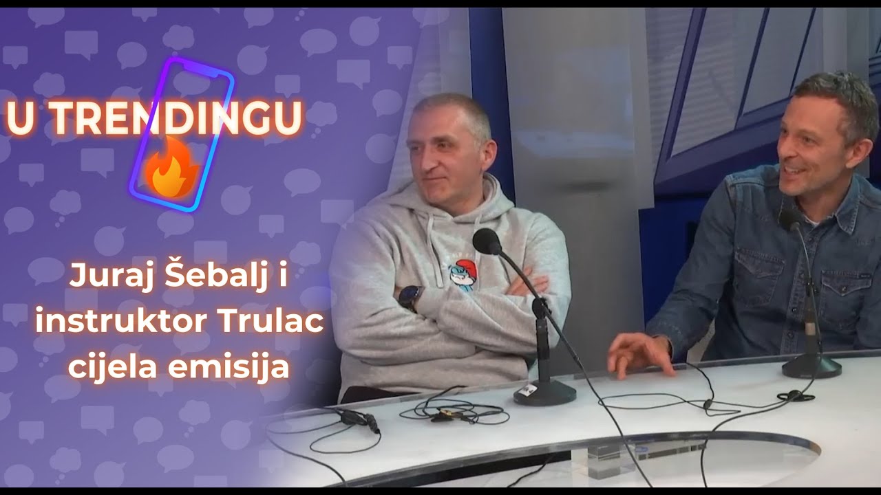 U trendingu: Juraj Šebalj i instruktor Trulac