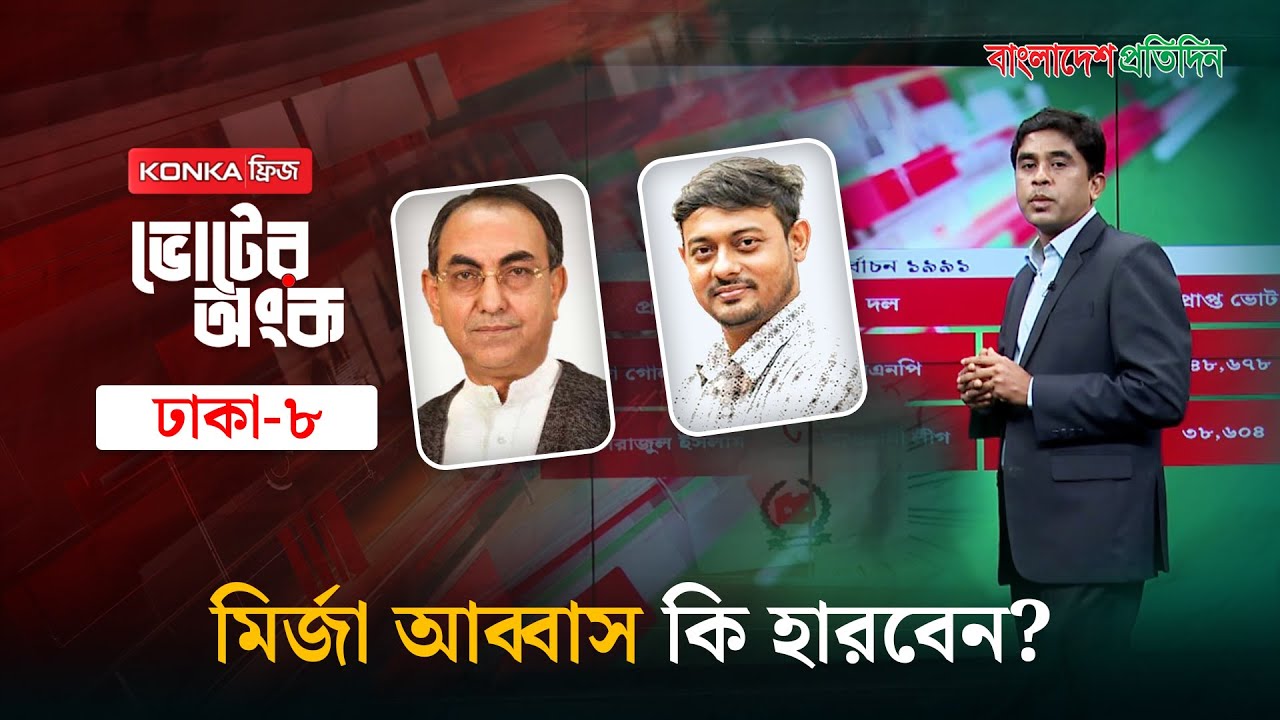 মির্জা আব্বাসকে কতোটা টলাতে পারবেন নাসীরুদ্দীন পাট‌ওয়ারী? | ভোটের অংক | ঢাকা-৮ আসন | Election 2026