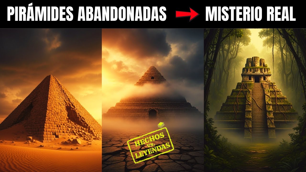 🔺 PIRÁMIDES ABANDONADAS: El Misterio REAL de Egipto, China y los MAYAS 🌴