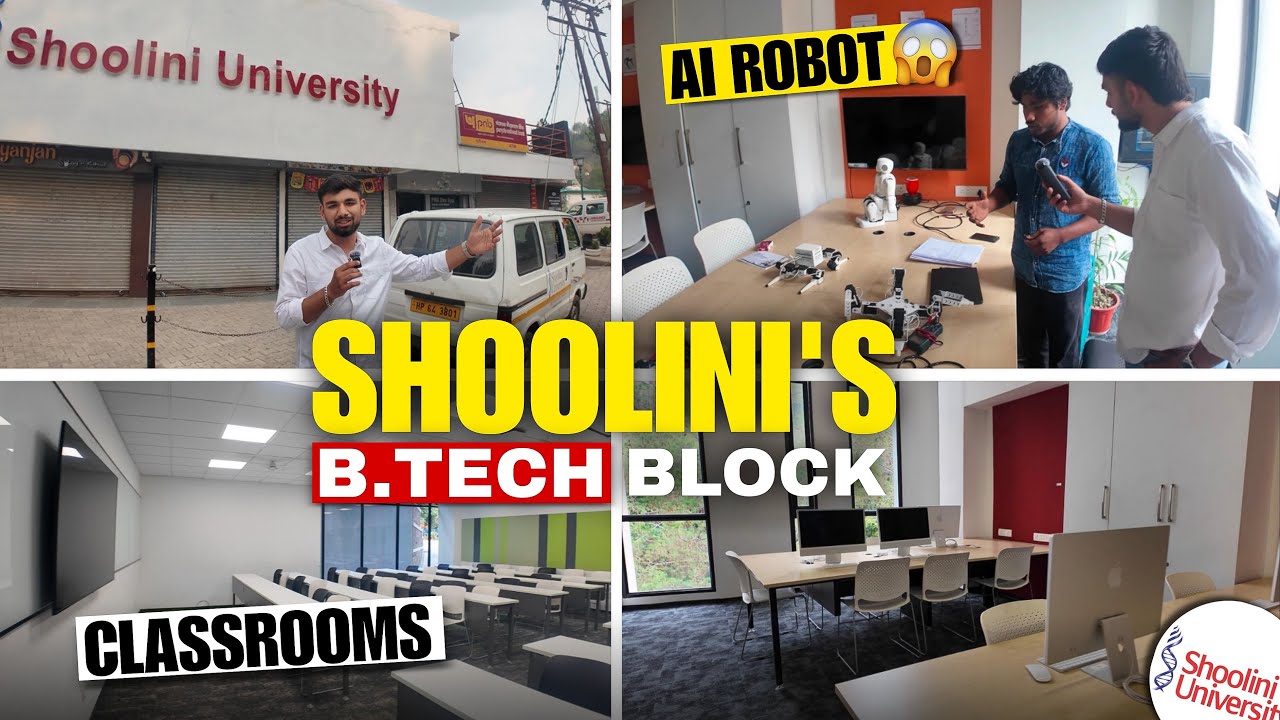 Inside Shoolini University | Full Tour & BTech Student Honest Review 2026