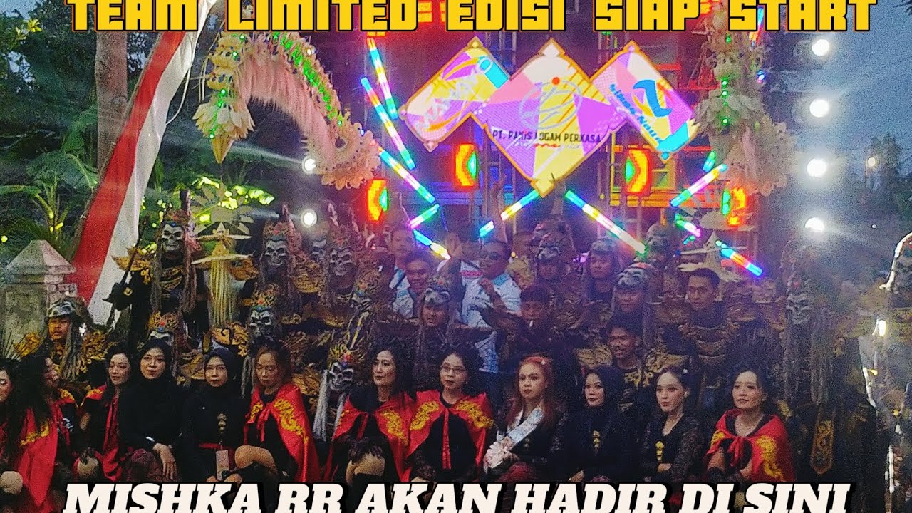 Siap start team limited edisi. Mishka rr akan hadir di sini?