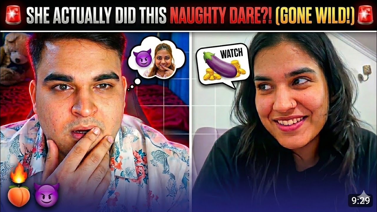 She Exposed Her Past Relationship Talks & Did Interesting Talks On Omegle @darpan_is_live 