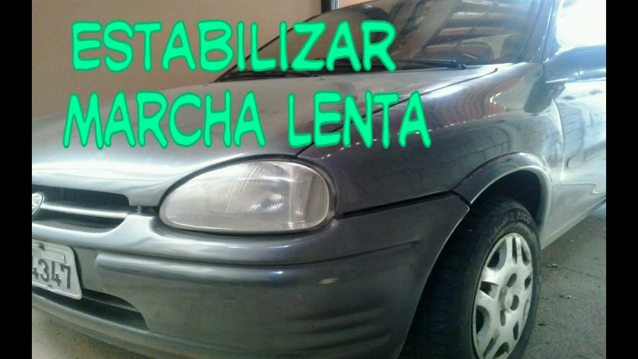 Como regular marcha lenta corsa, em casa.
