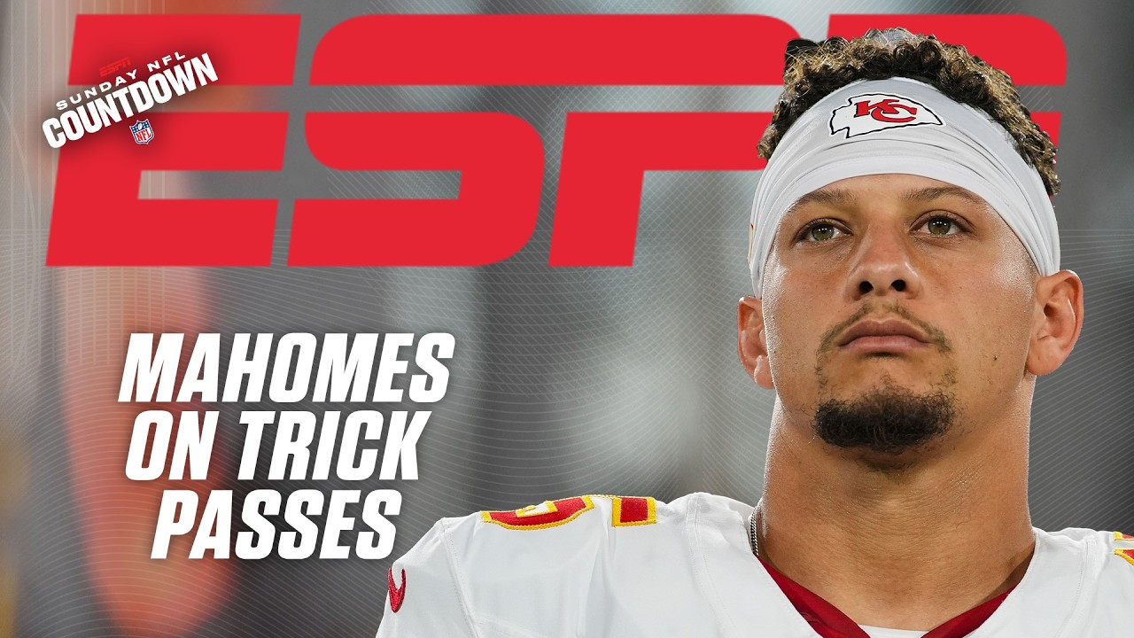 Patrick Mahomes explains how his TRICK PASSES started 🪄 | Sunday NFL Countdown