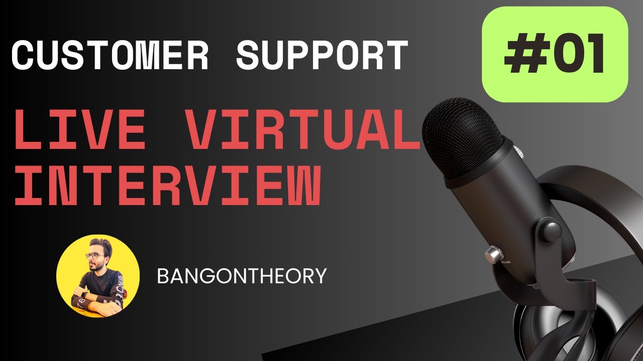 Customer Support Mock Interview | Customer Support Interview Questions | Customer Support