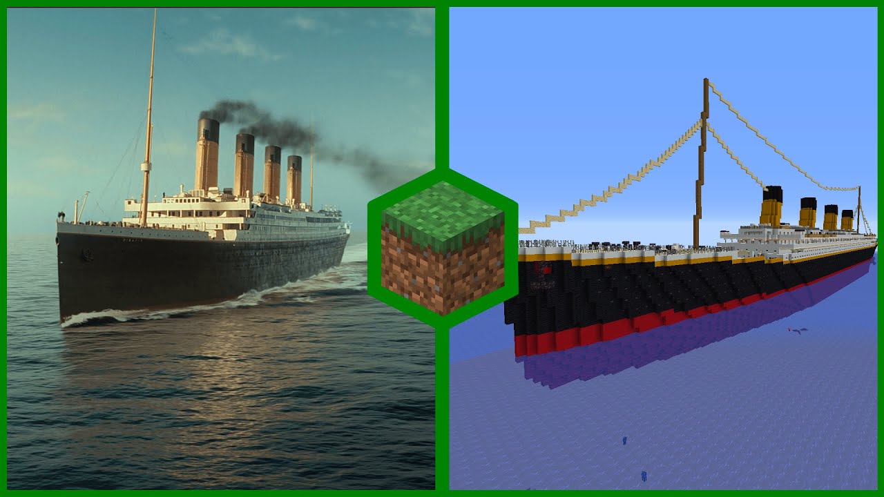 Titanic 1:1 scale | 90 second builds #14