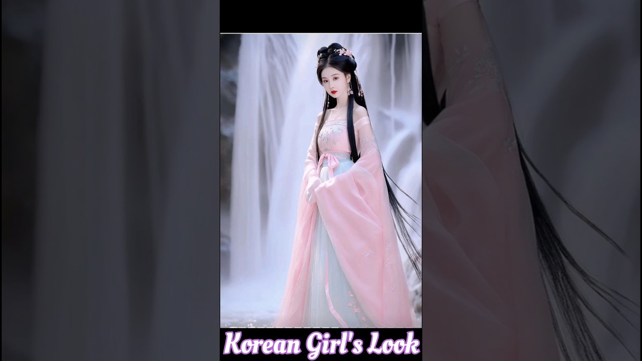 Beautiful Korean long frock look Designs for girls|KoreanFancy outfits|