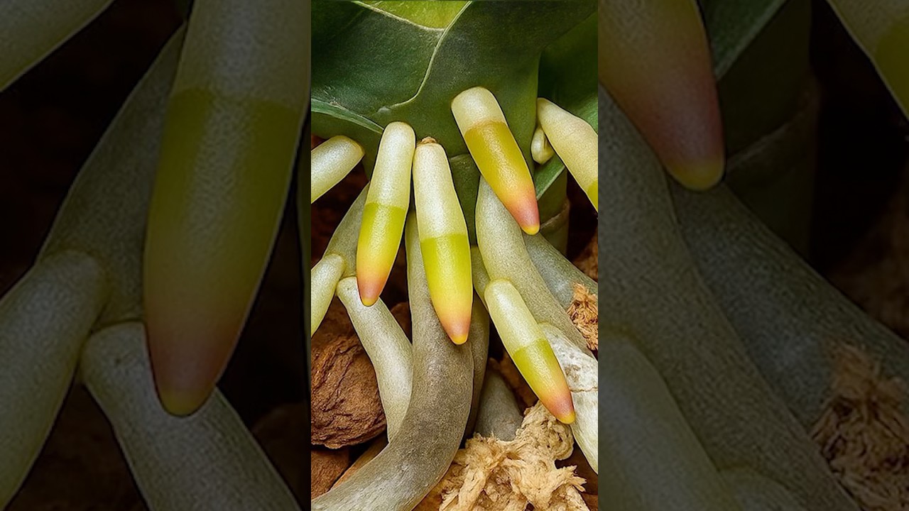 Unbelievable! Banana Peel Makes Orchids Bloom Like Crazy! #orchid #plants #shorts