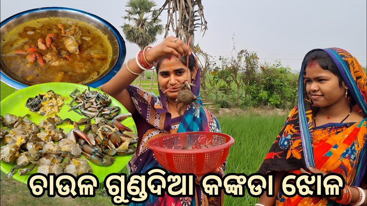 ପୁରୁଣା ସମୟର ଏହି ତରକାରି !! Crab curry new style 🦀 Monalisa cooking 