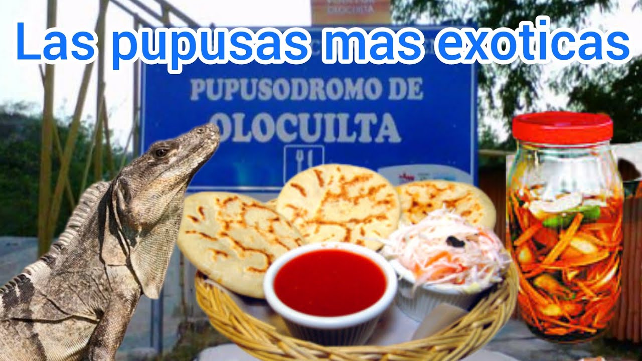 Las pupusas mas exoticas de Olocuilta - Festival de la pupusa 2022