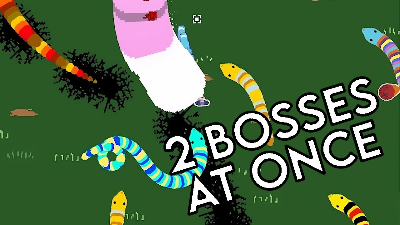Killing 2 Boss Snakes in SNAKE FARM