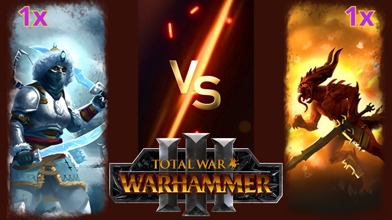 Can Ice Guards (Swords) Beat Exalted Bloodletters of Khorne in Total War: Warhammer 3?