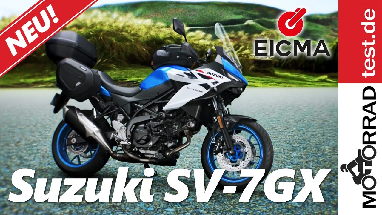 Suzuki SV-7GX | Kurzvorstellung des neues Suzuki Cross-Overs mit V2-Motor