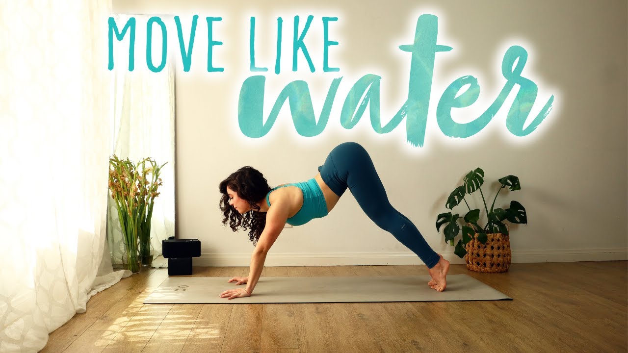 Move Like Water 💧 30 Minute Fluid Vinyasa Flow for Spinal Mobility, Strength, and Flexibility