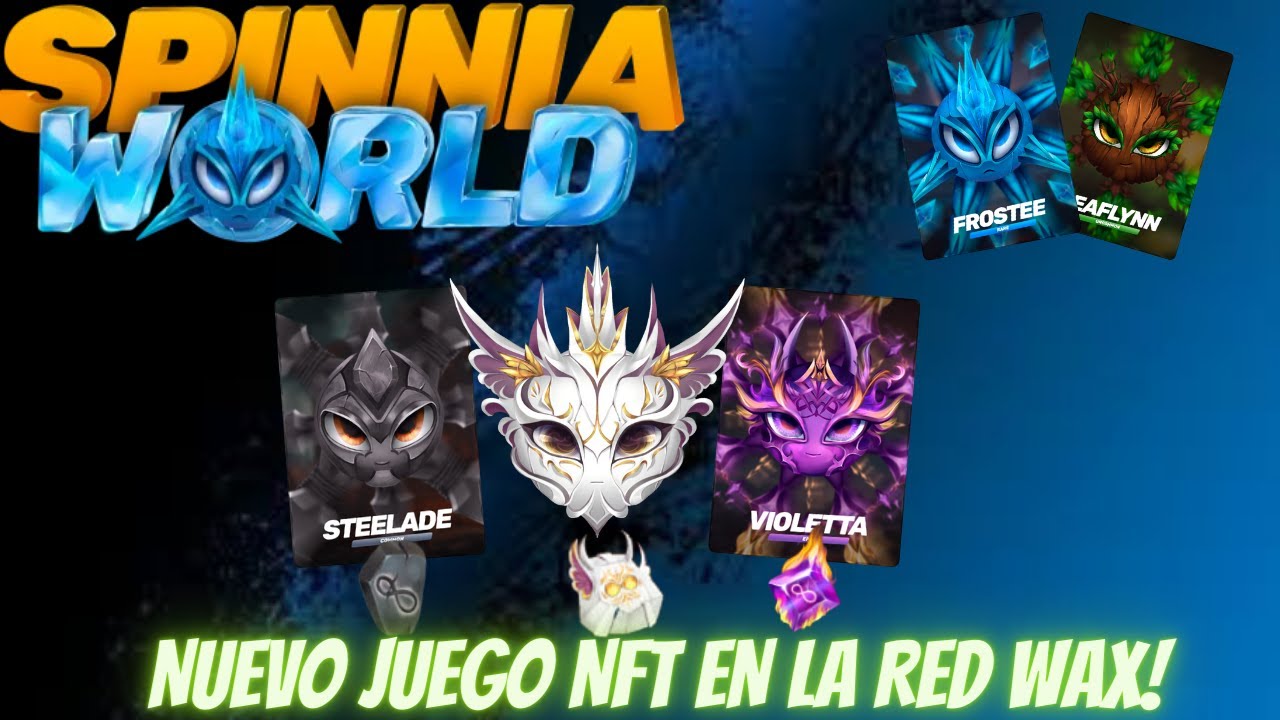 💥SPINNIA WORLD💥NUEVO JUEGO EN LA RED DE WAX💥GENERA UNAS MUY BUENAS GANANCIAS CON ESTE NUEVO JUEGO💥