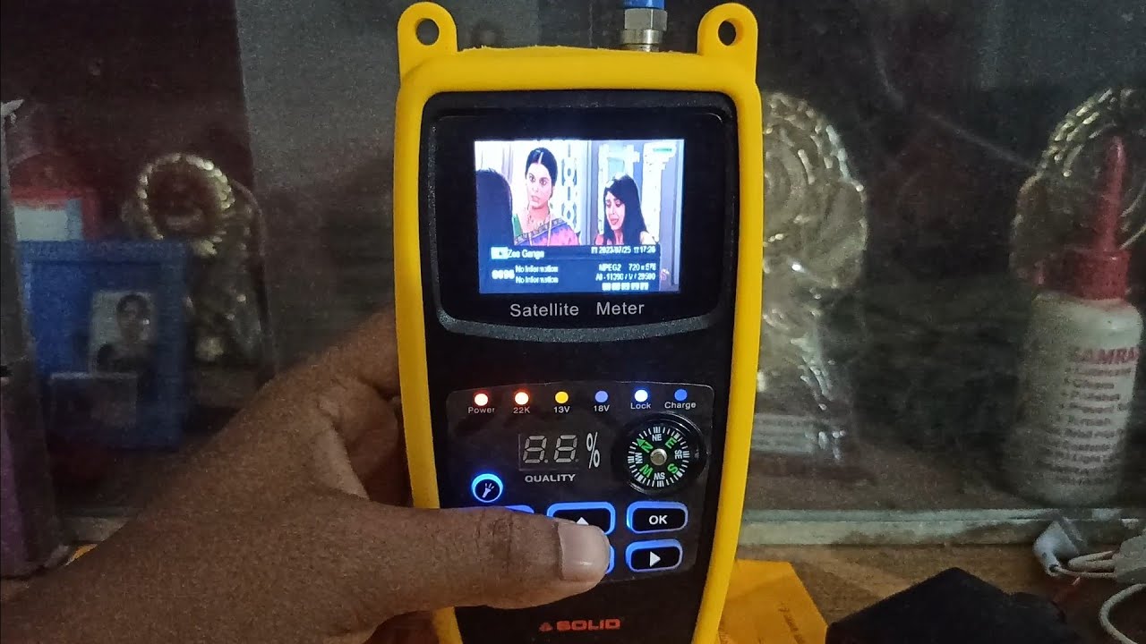 Solid SF-630 inbuilt TV Meter टीवी वाला छतरी सेटिंग मीटर