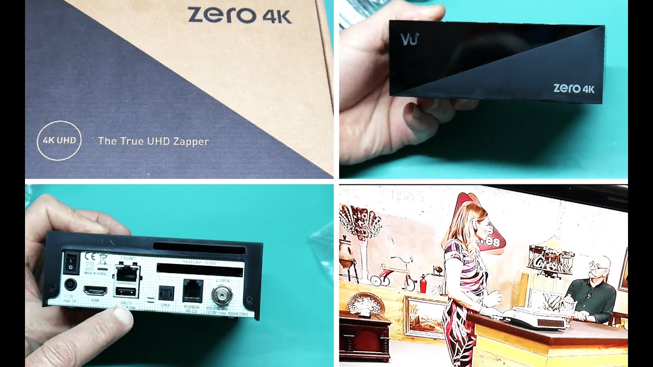 Unboxing Vu+ zero 4K DVB-S2X