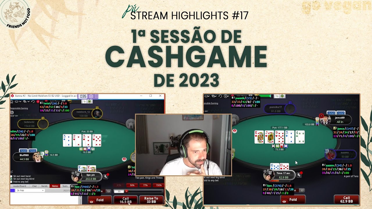 PRIMEIRA SESS&Atilde;O DE CASHGAME DE 2023 | Stream Highlights | LIPEPIV