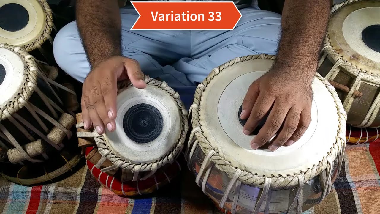 100 variations of keharwa (part - 3) ॥ कहरवे के 100 प्रकार (भाग - 3)