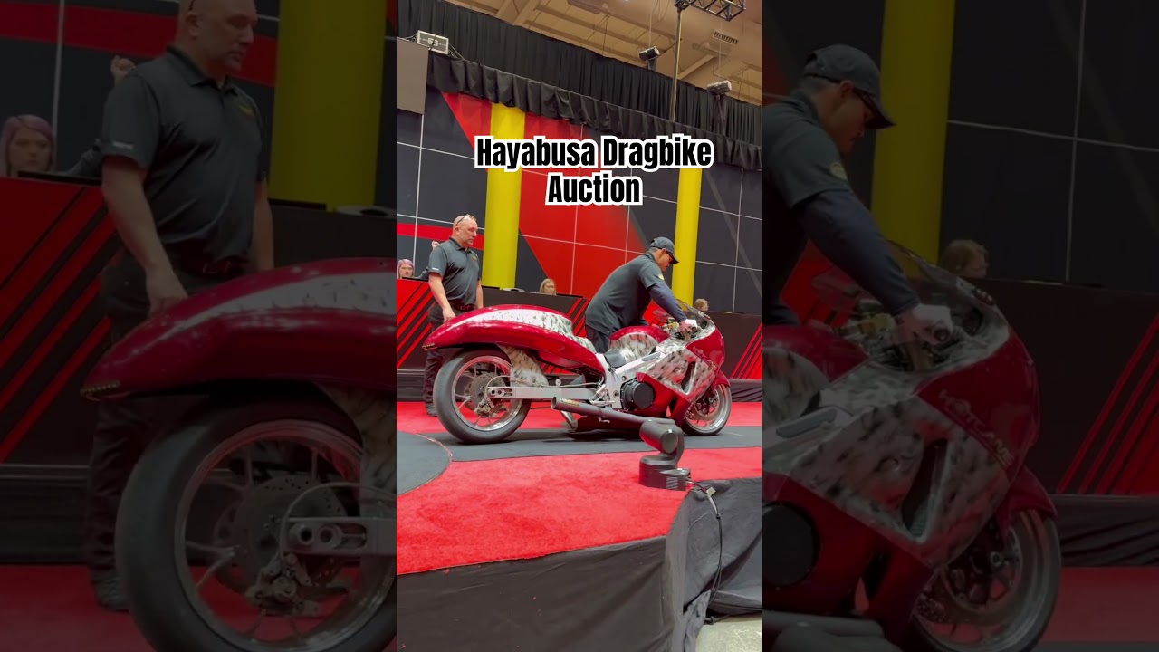За сколько можно продать на аукционе дрэгбайк Hayabusa?