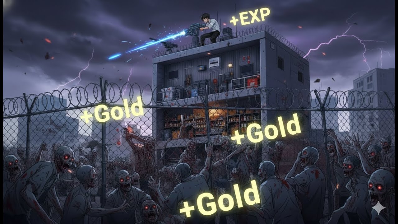 Zombie Apocalypse me Level Up System ki wajah se usne secure shelter bana liya | Manhwa Recap Hindi
