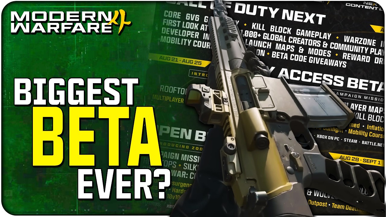 Everything You Need to Know about the Modern Warfare 4 Beta!