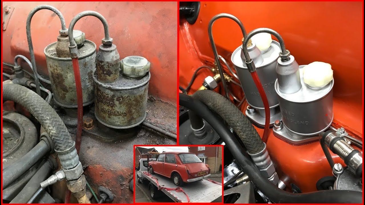 Austin 1300 Brake & Clutch Master Cylinders Eps.13 Ado16 & Classic Mini