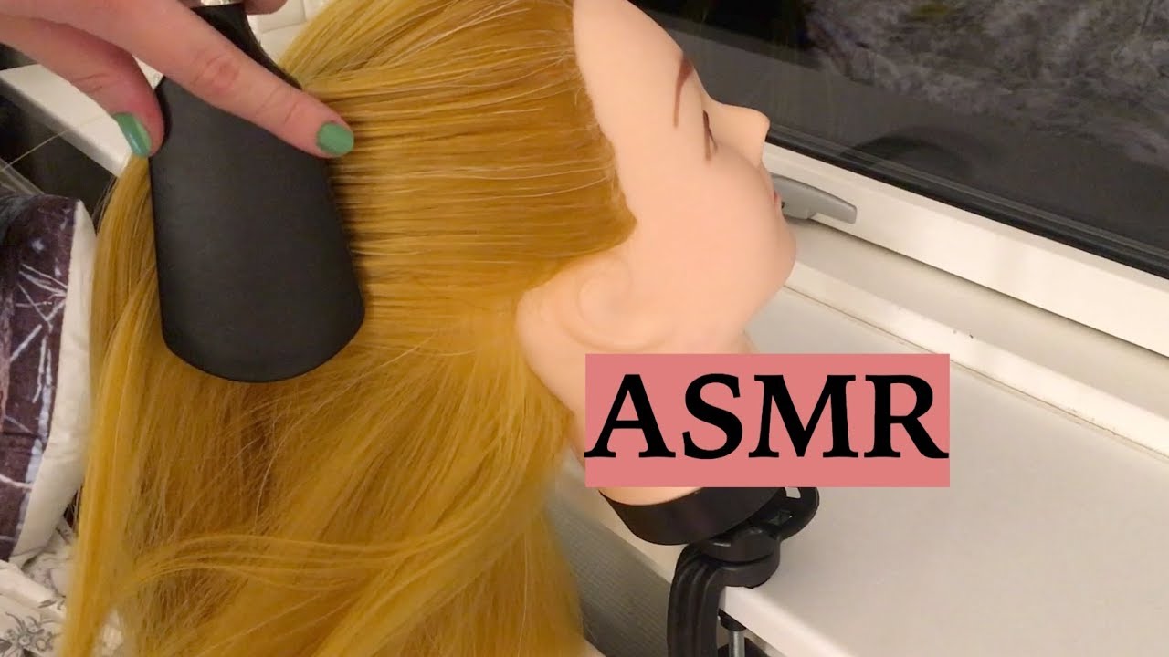 ASMR Rough Hair Brushing, No Talking (Rough & Fast Brushing Sounds, Scalp Massage & Brush Tapping)