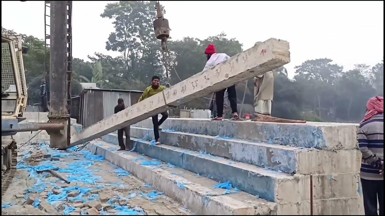 সর্বনাশ ৩০ ফুট গেল এক চাপে কেমন পাইলিং হচ্ছে এখানে ||