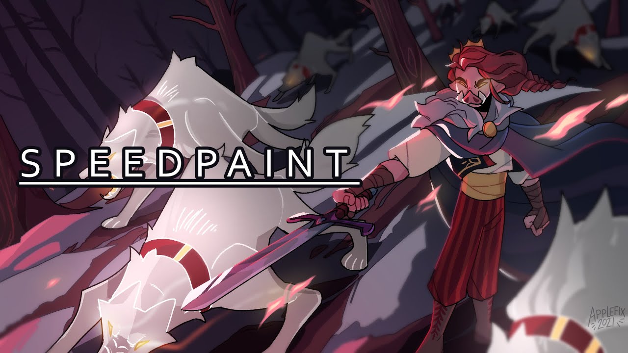 TECHNOBLADE SPEEDPAINT | Dream SMP | DOGS OF WAR