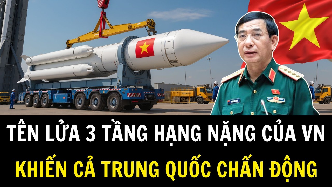 Việt Nam Chế Tạo Thành Công Tên Lửa 3 Tầng Hạng Nặng Khiến Trung Quốc Lo Sợ | Khí Tài Việt Nam