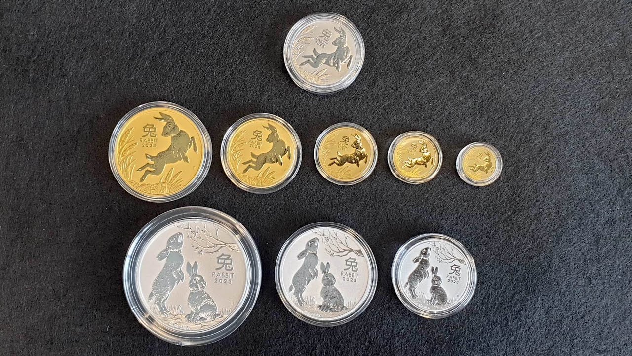 The 2023 Perth Mint Lunar Rabbit Range