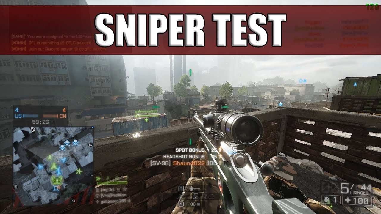 Sniper Test| PC | MVP w/ SV-98 on Flood Zone | 33-1
