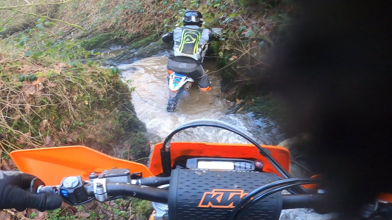 ENDURO DAY OUT RIDING WITH @gonebraaapin  ENDS WITH A BROKEN BIKE | 2024 KTM 300 EXC TBI