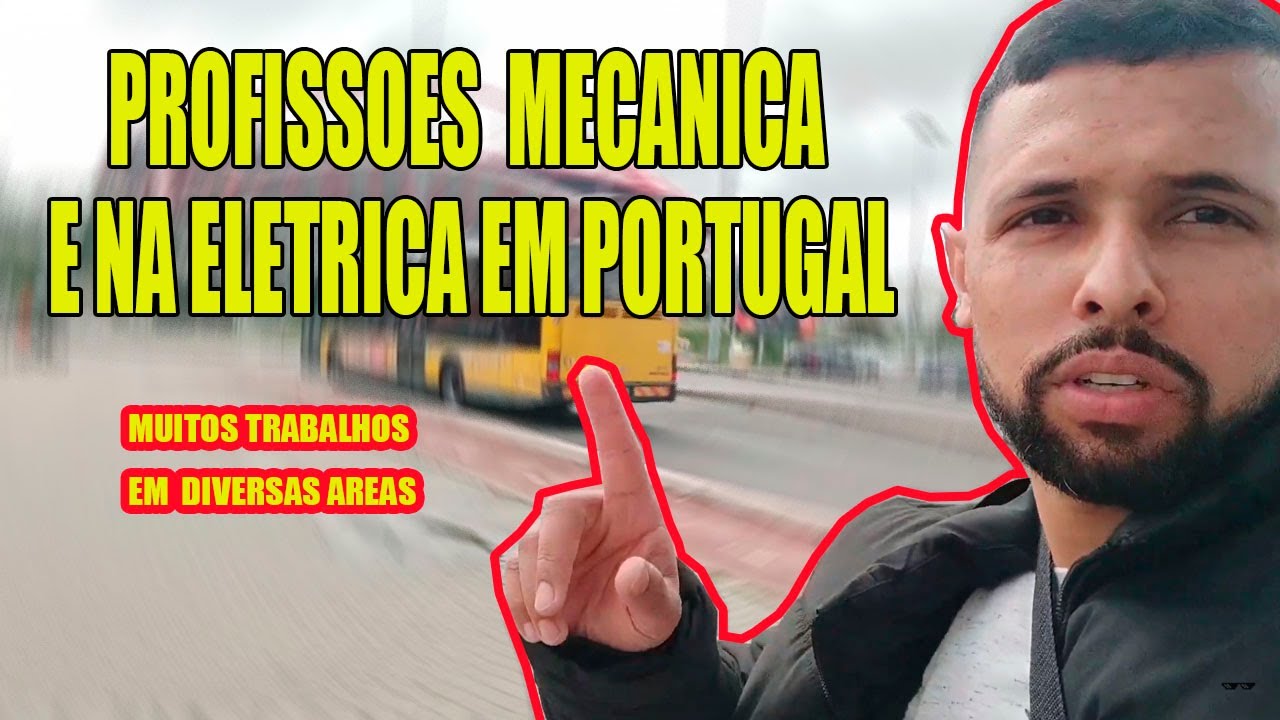 MELHORES PROFISSÕES EM PORTUGAL NA ÁREA MECANICA E ELÉTRICA COM MUITOS TRABALHOS.