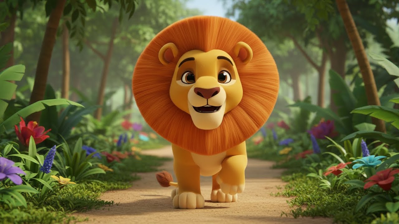 Jungle Party 🎉🦁🐘 | जंगल पार्टी गीत | Hindi Rhymes & Songs for Kids