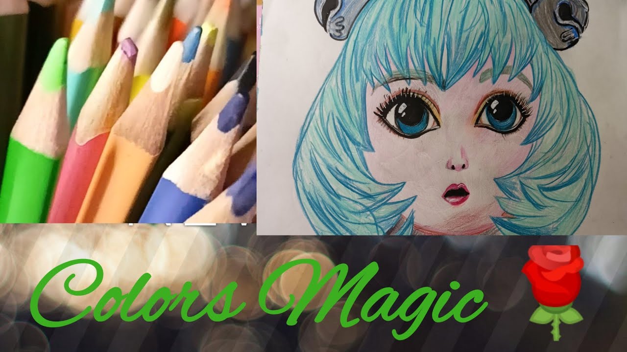 magic with colors🌹