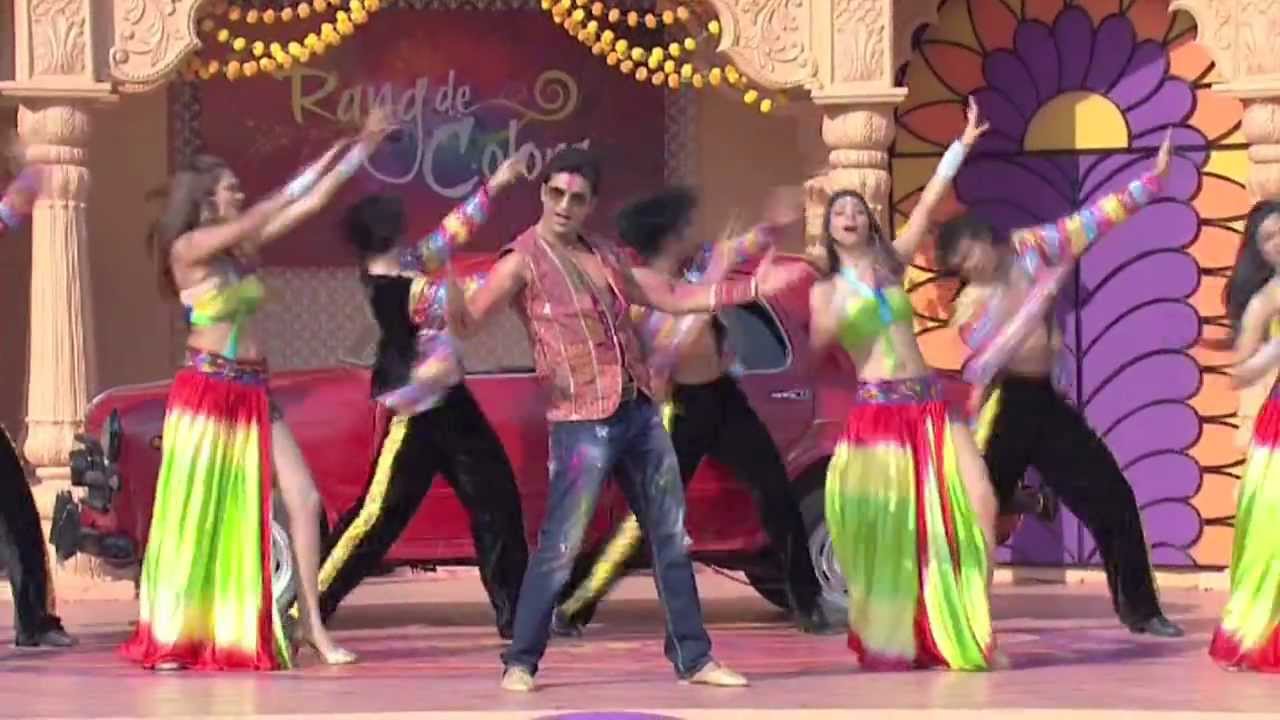 Rang de colors- performance of Manish Raisinghani aka Siddhant of Sasural Simar Ka.